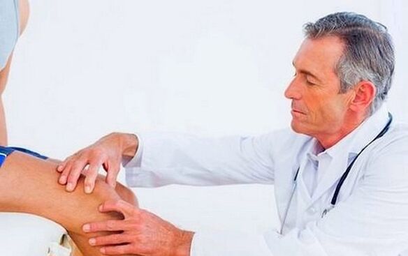 Kniebehandlung zu -