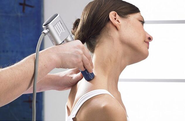 Stoßwellentherapie bei Osteochondrose der Halswirbelsäule